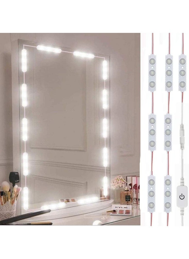Hollywood Style LED Vanity Mirror Lights with Touch Control and Adjustable Brightness - Image 1